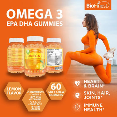 Biofinest Omega 3 EPA DHA 軟糖補充劑 3