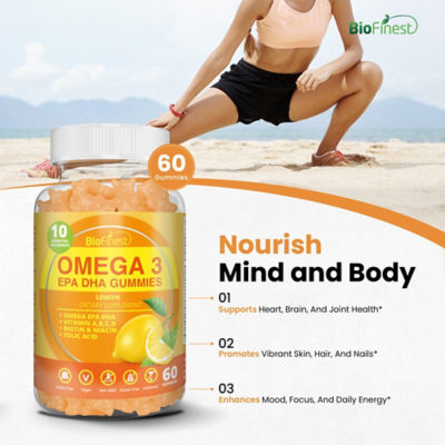 Biofinest Omega 3 EPA DHA 軟糖補充劑 6