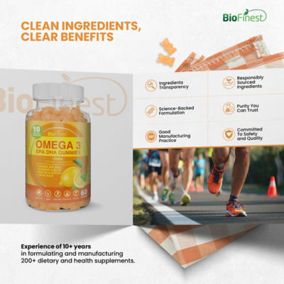 Biofinest Omega 3 EPA DHA 軟糖補充劑 9