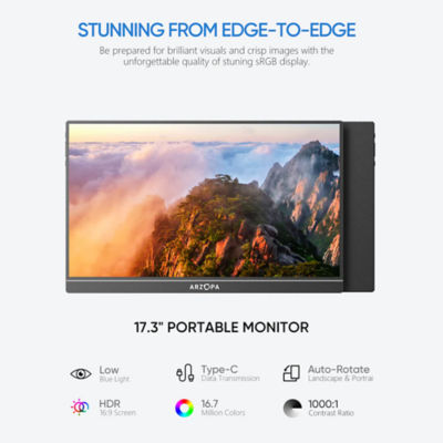 ARZOPA A1M 17.3" Portable Monitor 3