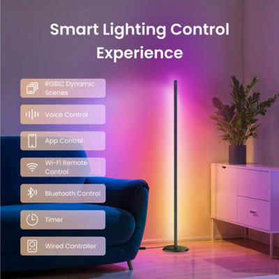 SwitchBot RGBICWW Smart Floor Lamp (UK Plug) 6