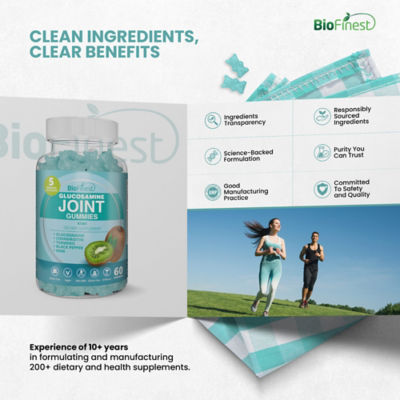 Biofinest 葡萄糖胺關節軟糖補充劑 9
