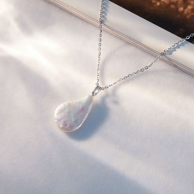 Pearly Lustre Keshi Freshwater Pearl Necklace WN00624 2