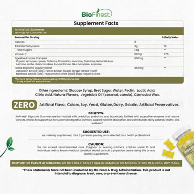 Biofinest 消化+軟糖 4