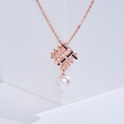 Pearly Lustre Top Grade Freshwater Pearl Necklace WN00831 | TWEED 2