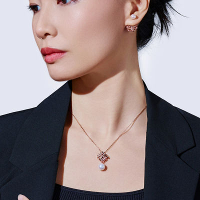 Pearly Lustre Top Grade Freshwater Pearl Necklace WN00831 | TWEED 3