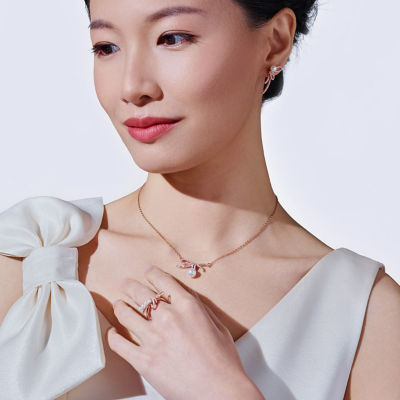 Pearly Lustre Top Grade Freshwater Pearl Necklace WN00868 | RIBBON 3