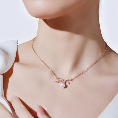 Pearly Lustre Top Grade Freshwater Pearl Necklace WN00868 | RIBBON 5