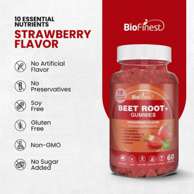 Biofinest甜菜根+軟糖 8
