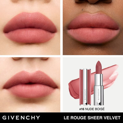 GIVENCHY Le Rouge Sheer Velvet Trio 5
