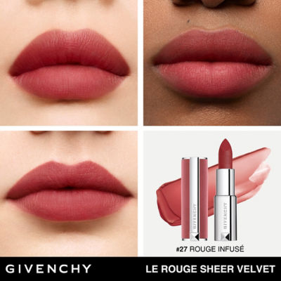 GIVENCHY Le Rouge Sheer Velvet Trio 6