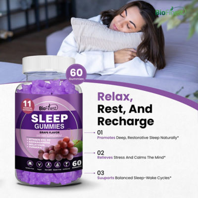 Biofinest 睡眠軟糖補充劑 6