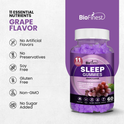 Biofinest 睡眠軟糖補充劑 8