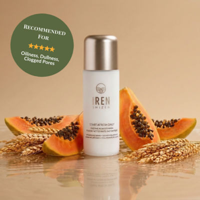 IREN Shizen [Bundle] START AFRESH DAILY Enzyme Powder Wash + Facial Cleansing Brush 4