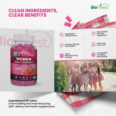 Biofinest 女性複合維生素軟糖補充劑 9