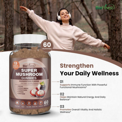 Biofinest 超級蘑菇軟糖 6
