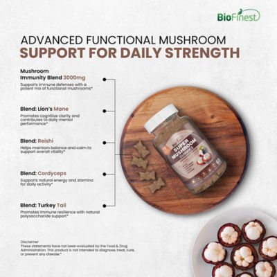 Biofinest 超級蘑菇軟糖 7