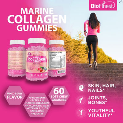 Biofinest海洋膠原蛋白軟糖補充劑 3