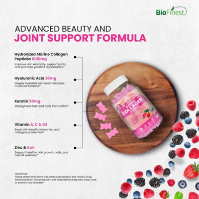 Biofinest海洋膠原蛋白軟糖補充劑 7