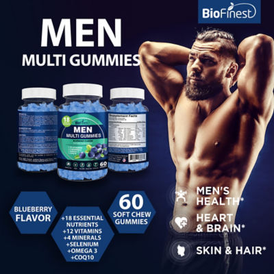 Biofinest 男士複合維生素軟糖補充劑 3
