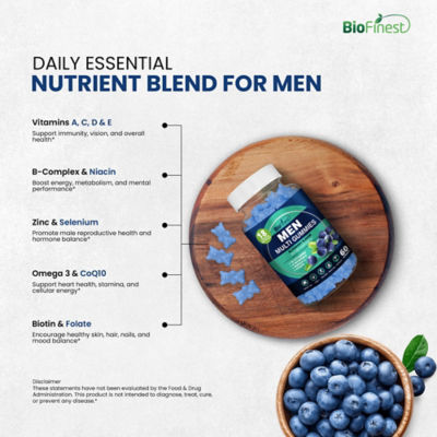 Biofinest 男士複合維生素軟糖補充劑 7