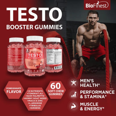 Biofinest睪酮增強軟糖補充劑 3