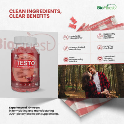 Biofinest睪酮增強軟糖補充劑 9
