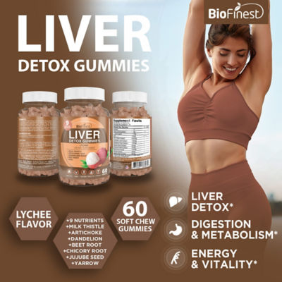 Biofinest 肝臟排毒軟糖補充劑 3