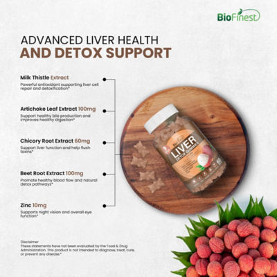 Biofinest 肝臟排毒軟糖補充劑 7