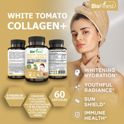 Biofinest 白番茄膠原蛋白+抗衰老補充劑（60粒膠囊） 3