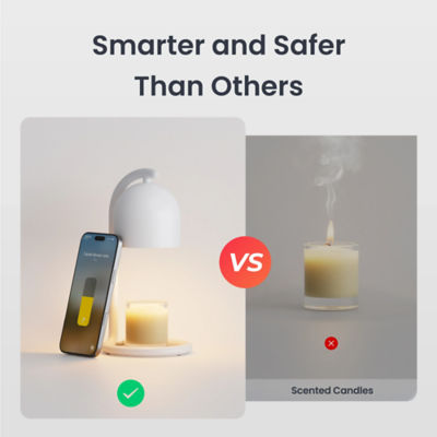 SwitchBot Smart Candle Warmer Lamp (UK Plug) 3