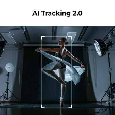 OBSBOT Tiny 3 AI-Powered Spatial Audio 4K PTZ Webcam 6