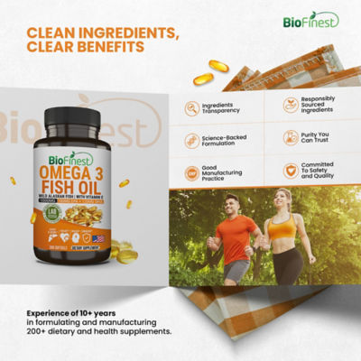 Biofinest Omega 3 魚油 1000 毫克（300 粒軟膠囊） 9