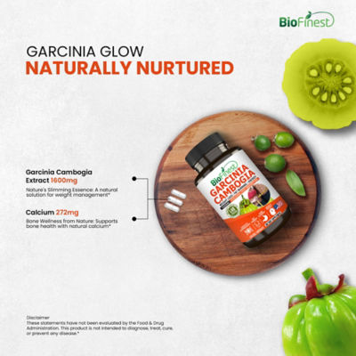 Biofinest 藤黃果1600毫克補充劑（120粒素食膠囊） 7