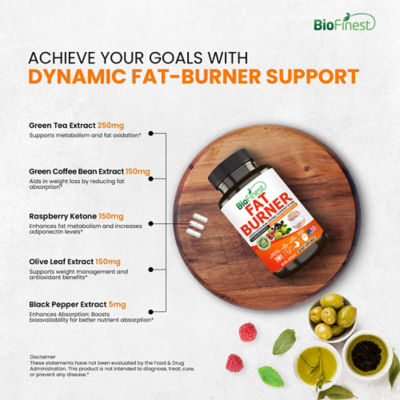 Biofinest Fat Burner Supplement (90 Veg. Capsules) 7