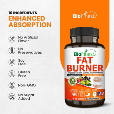 Biofinest Fat Burner Supplement (90 Veg. Capsules) 8