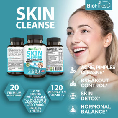Biofinest 祛痘潔膚補充品（120粒素食膠囊） 3