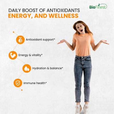 Biofinest Super Fruits Antioxidant Energy Hydration Immune Supplement (90 Veg. Capsules) 5
