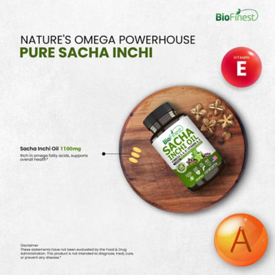Biofinest 印加果油 1100 毫克補充劑（180 粒軟膠囊） 7
