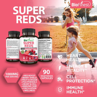 Biofinest 超級紅血球抗氧化心臟健康能量免疫補充品（90粒素食膠囊） 3