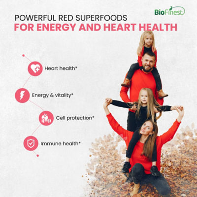 Biofinest 超級紅血球抗氧化心臟健康能量免疫補充品（90粒素食膠囊） 5