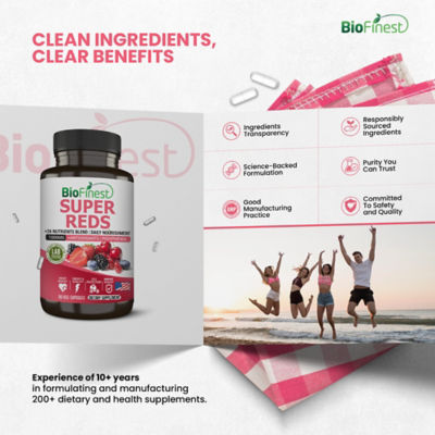 Biofinest 超級紅血球抗氧化心臟健康能量免疫補充品（90粒素食膠囊） 9
