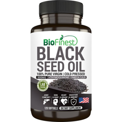 Biofinest Black Seed Oil 500mg Supplement (120 Softgels) 1