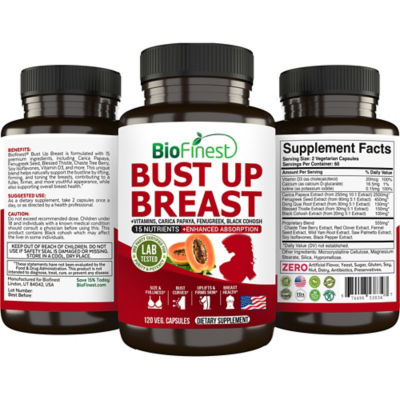 Biofinest 丰胸营养补充剂（120粒素食胶囊） 2