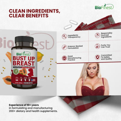 Biofinest 丰胸营养补充剂（120粒素食胶囊） 9