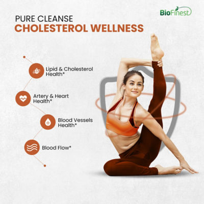 Biofinest Cholesterol Cleanse Supplement (120 Veg. Capsules) 5
