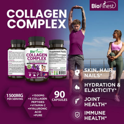 Biofinest 膠原蛋白複合物補充劑（90 粒膠囊） 3