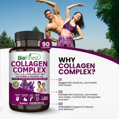 Biofinest 膠原蛋白複合物補充劑（90 粒膠囊） 6