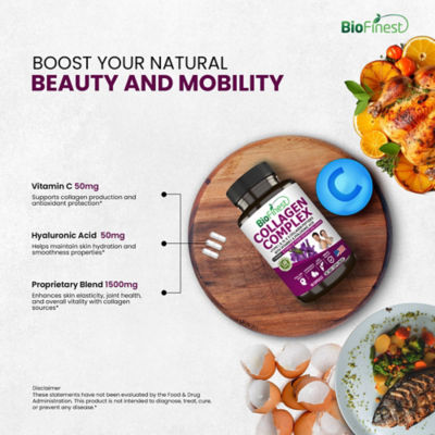 Biofinest 膠原蛋白複合物補充劑（90 粒膠囊） 7