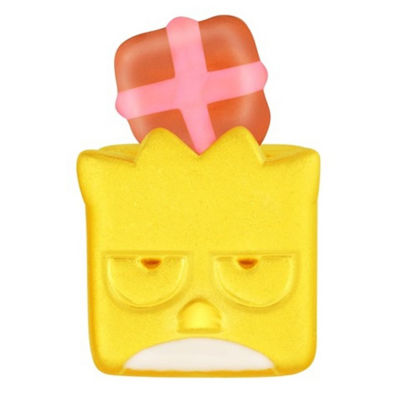 Goldheart 999 Gold Sanrio Characters KoroKoro Sweets Badtz-Maru Pendant 1